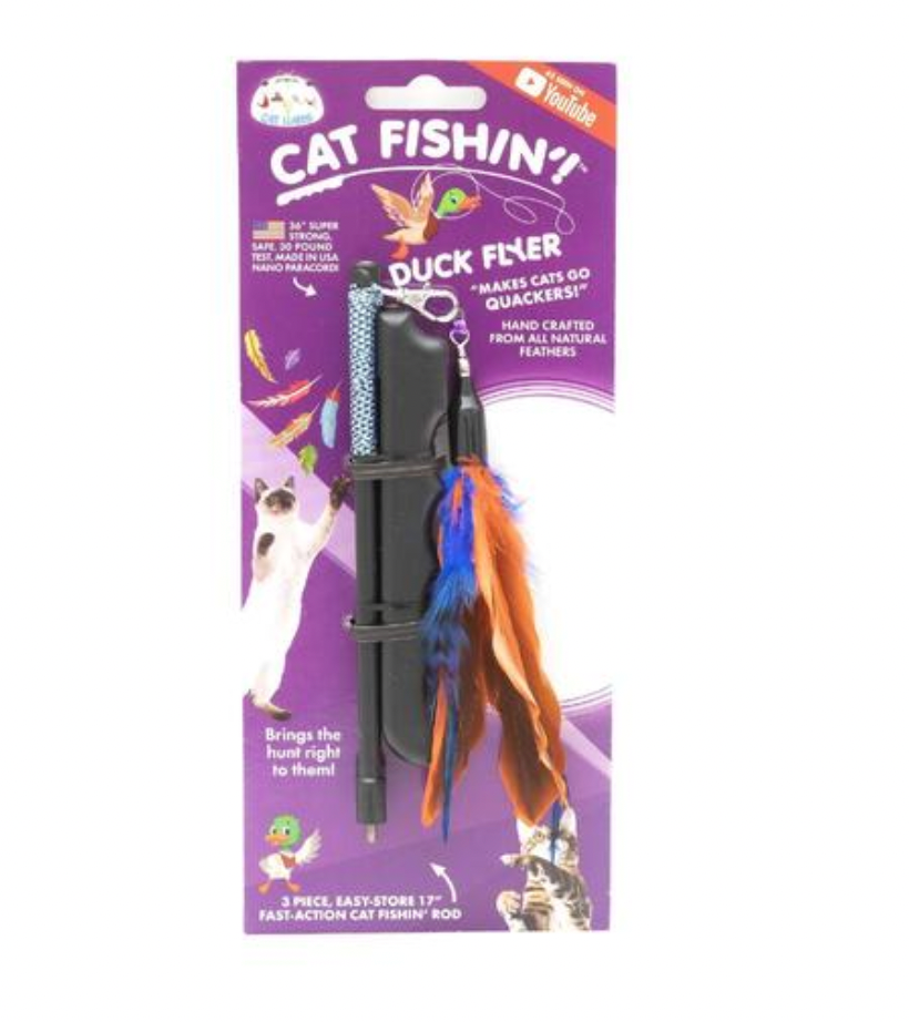 Cat Fishin' Rod Teaser Cat Toys