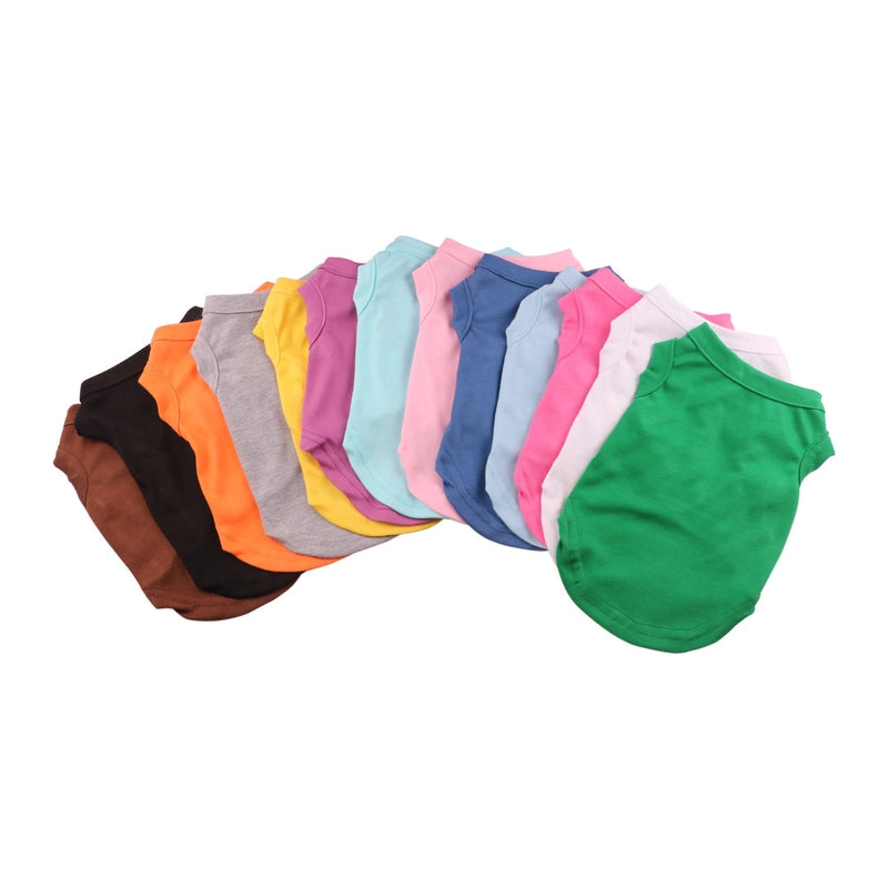 Casual Polyester Solid Color Pet Clothing