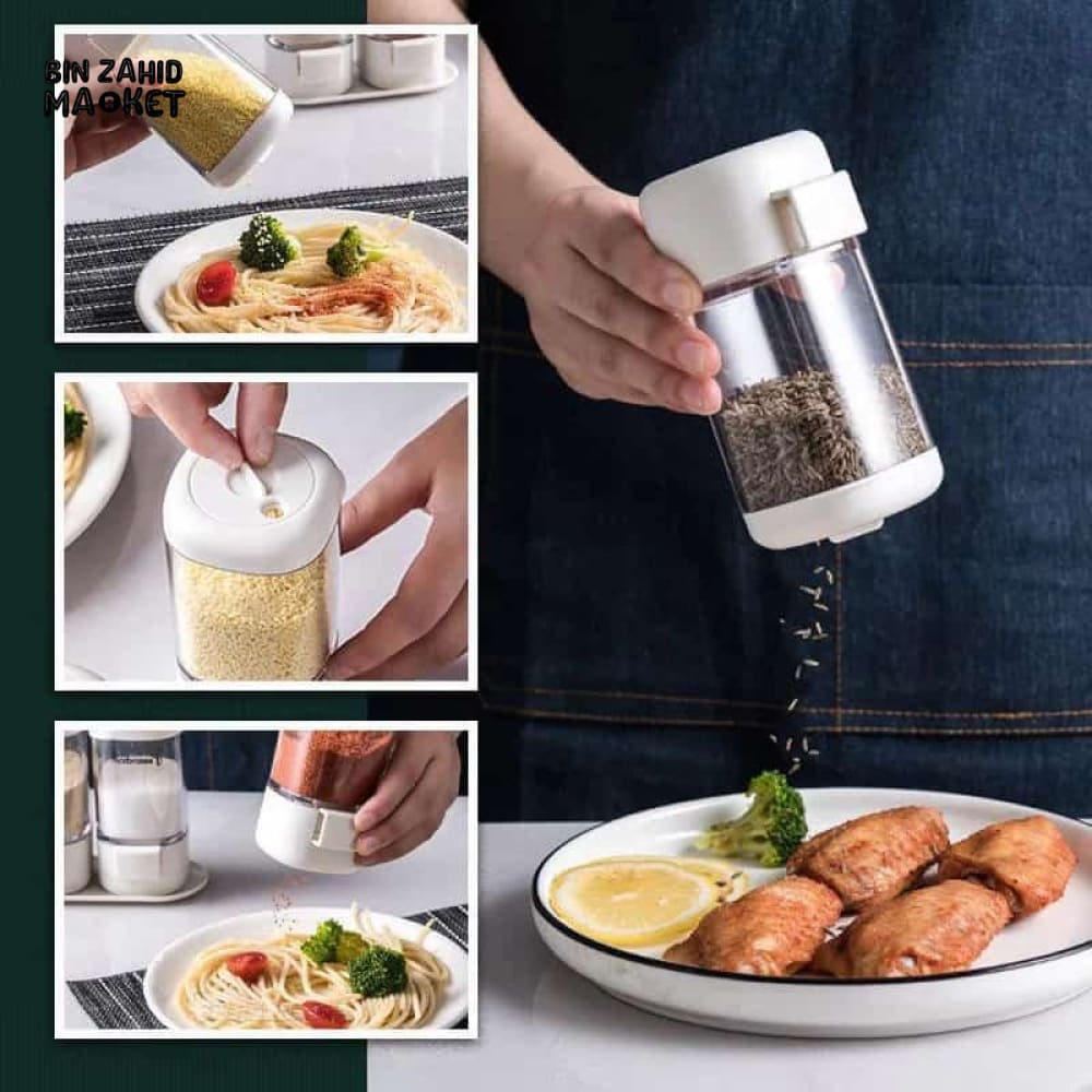 SALT & PEPPER PUSH DISPENSER