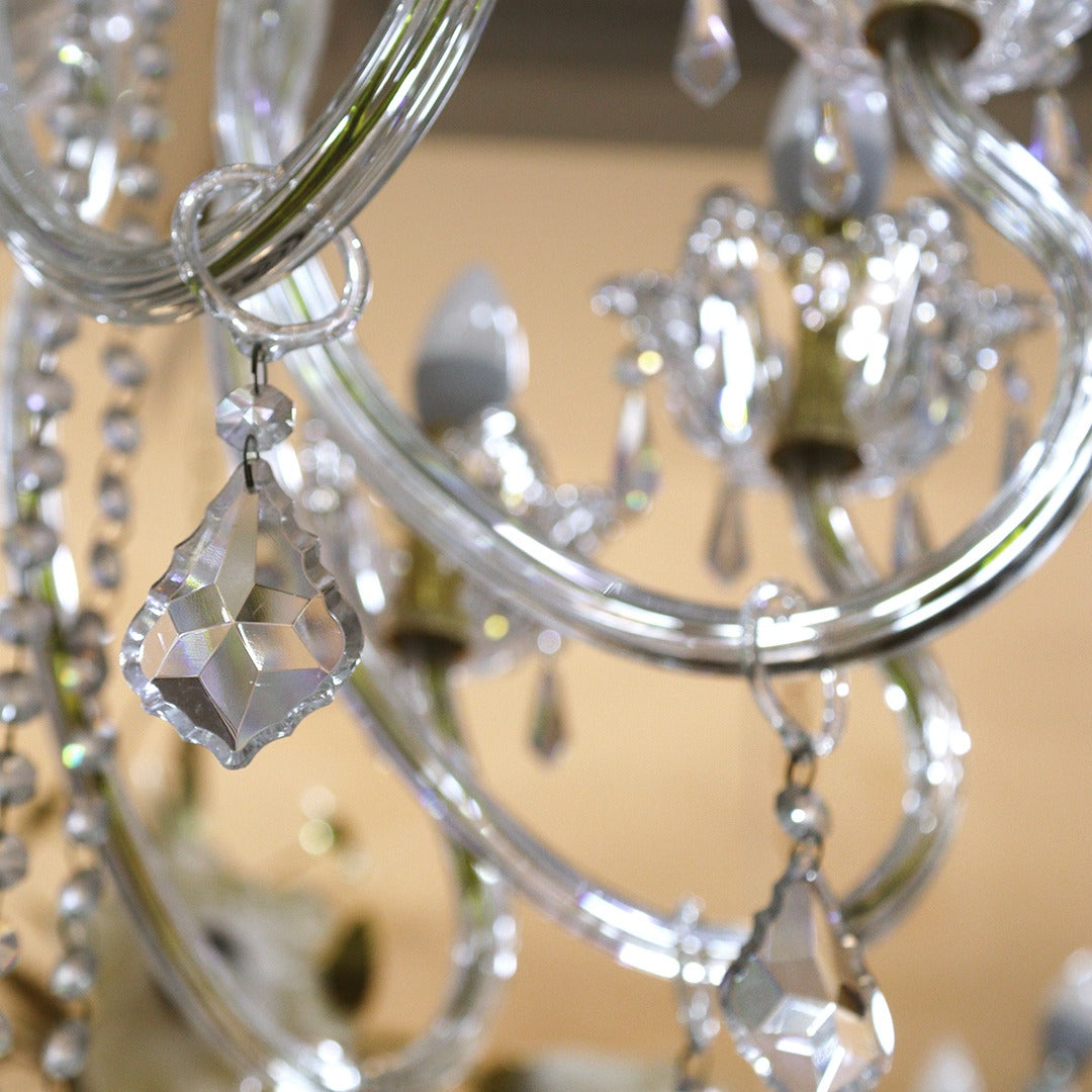 Clear Crystal Chandelier