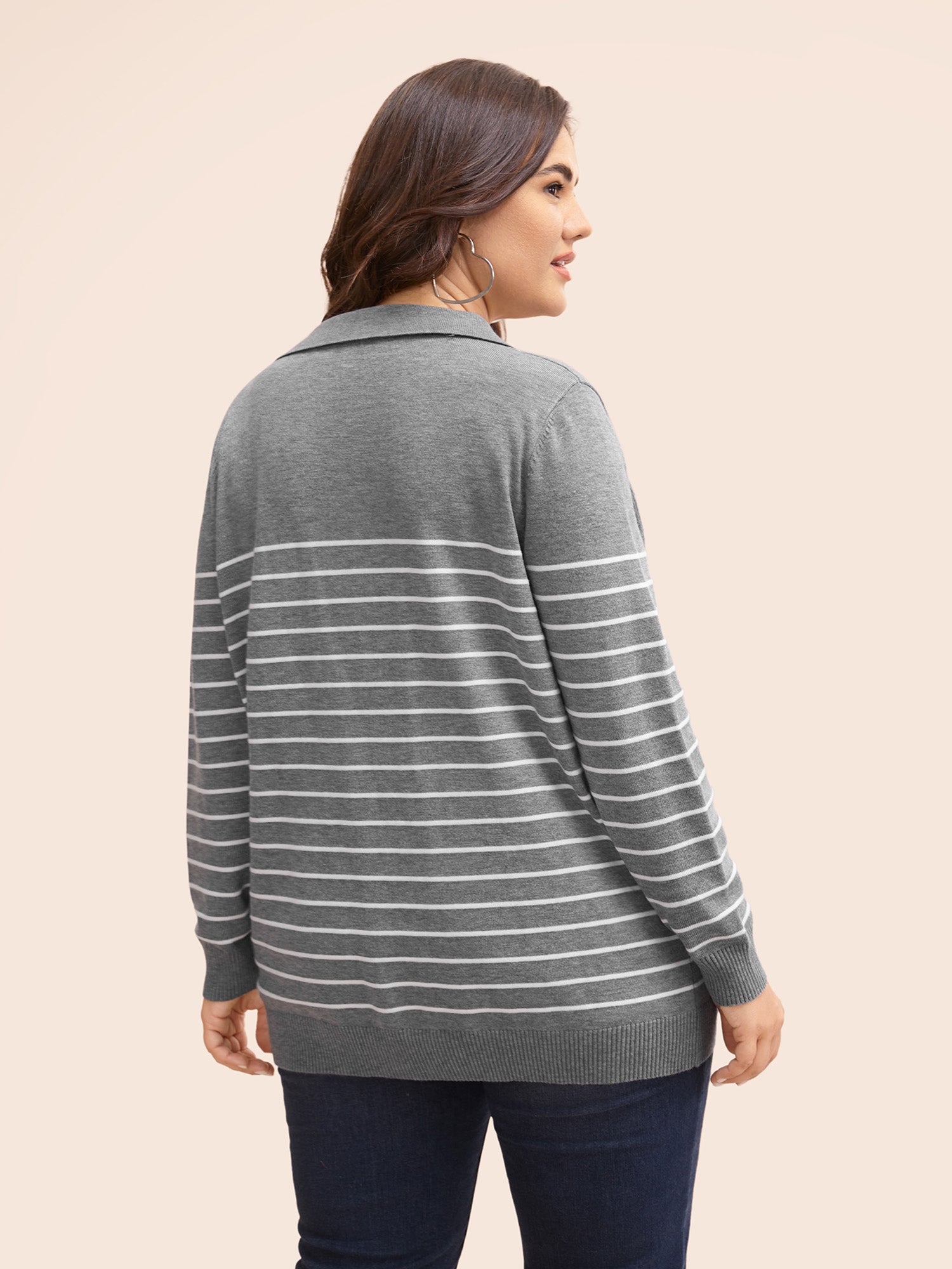 Supersoft Essentials Striped Knit Pullover