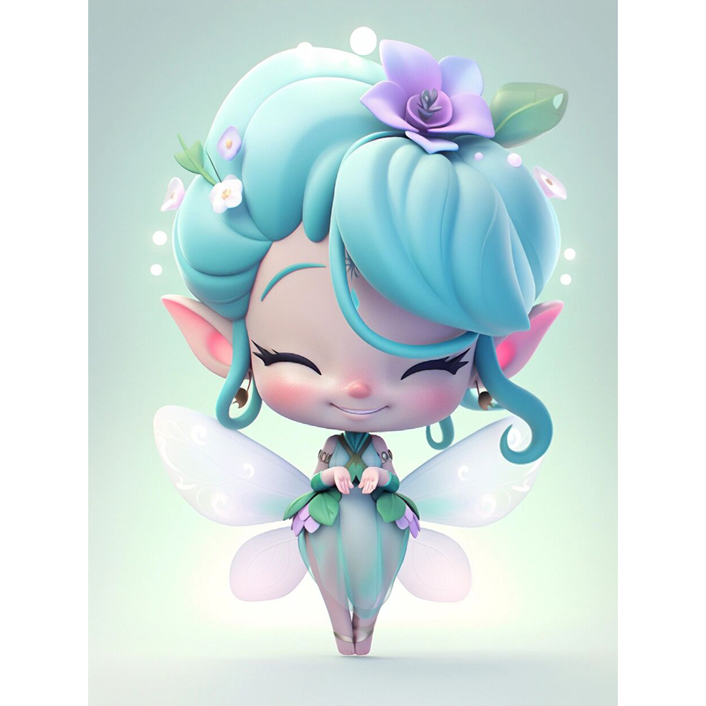 (Limited Stock) Diamond Painting - Full Round - Fairy