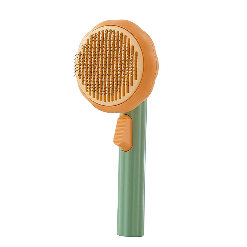 Pumpkin Pet Comb Cat Comb Pet Brush Dog Comb Needle Comb Hair Removal Floating Hair Removal Pet Supplies