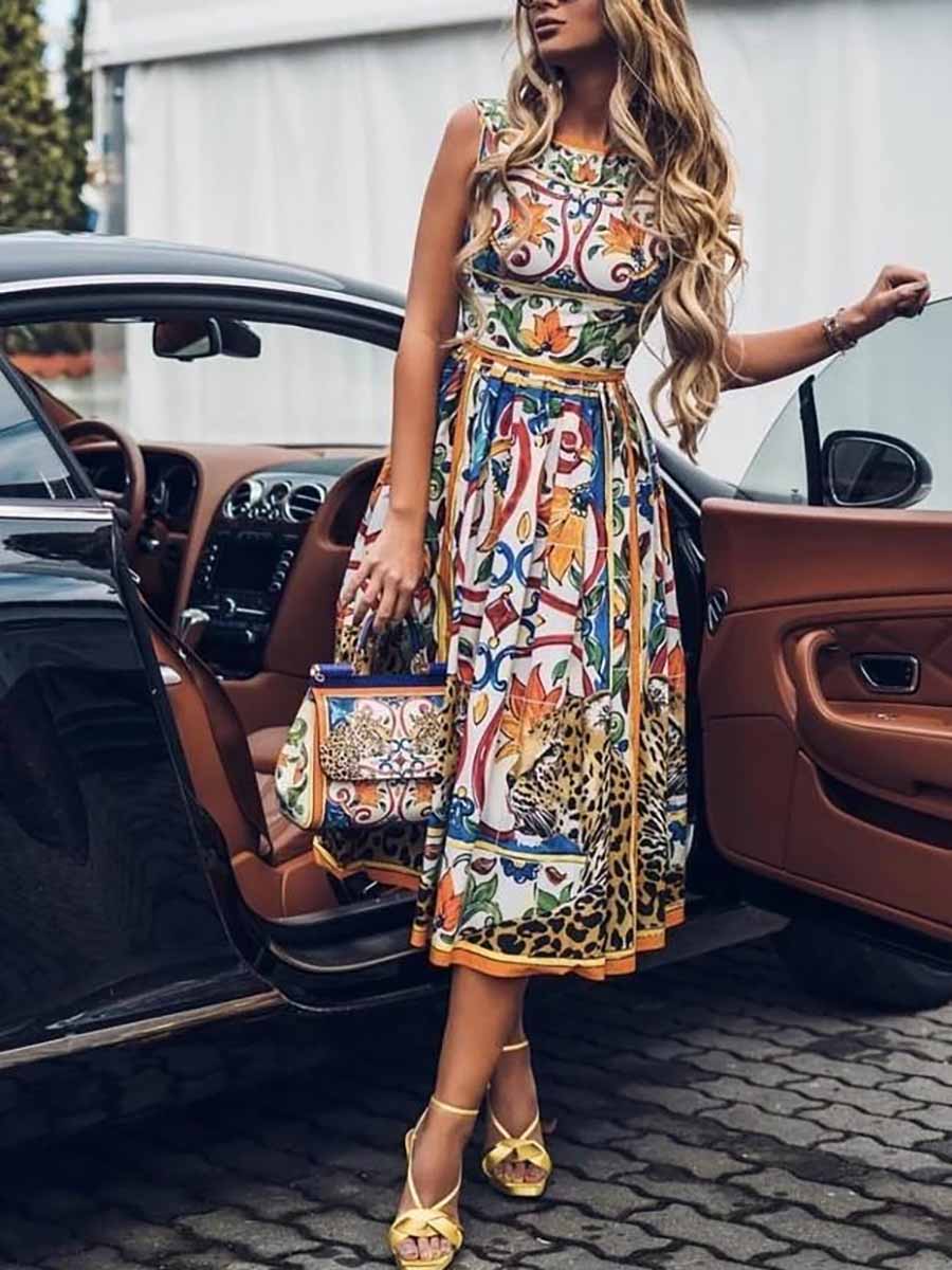 Sleeve Bohemian Dress