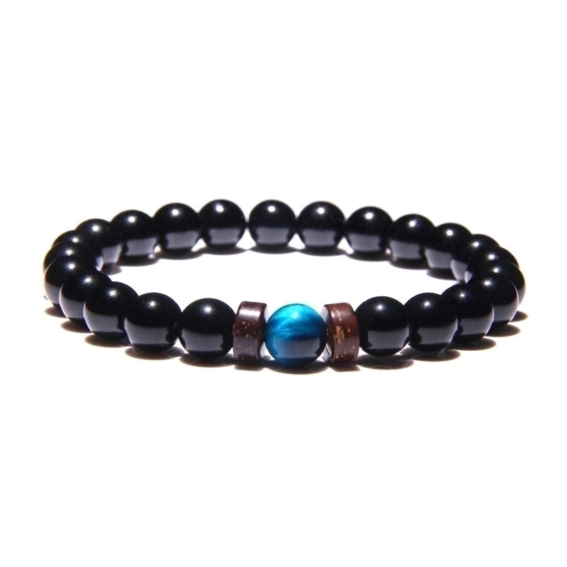 Minimalist Geometric Natural Stone Beaded Bracelets 1 Piece