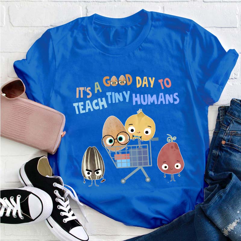 It's A Good Day To Teach Tiny Humans Teacher T-Shirt