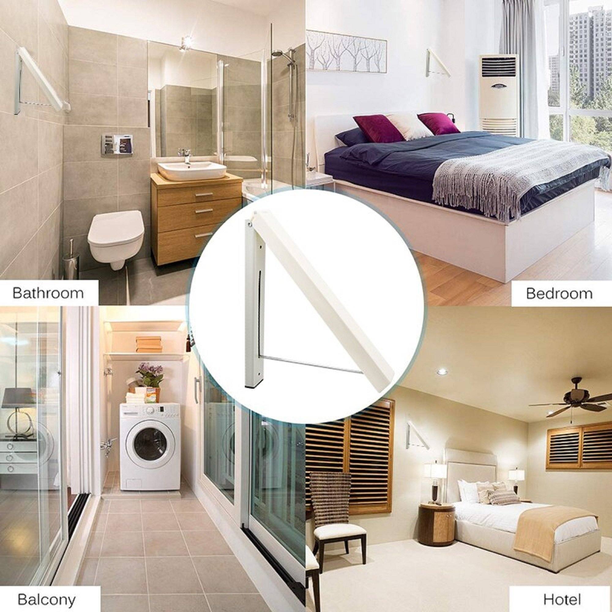 （60% OFF!!!）Folding Retractable Clothes Rack