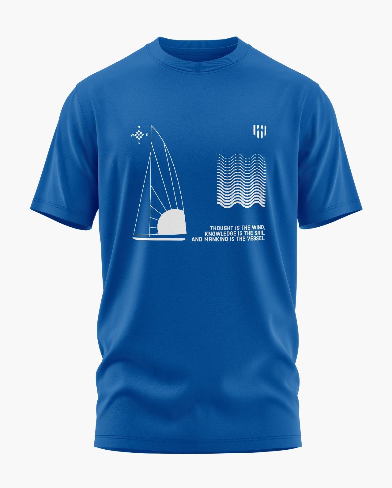 Abstract Sailboat T-Shirt