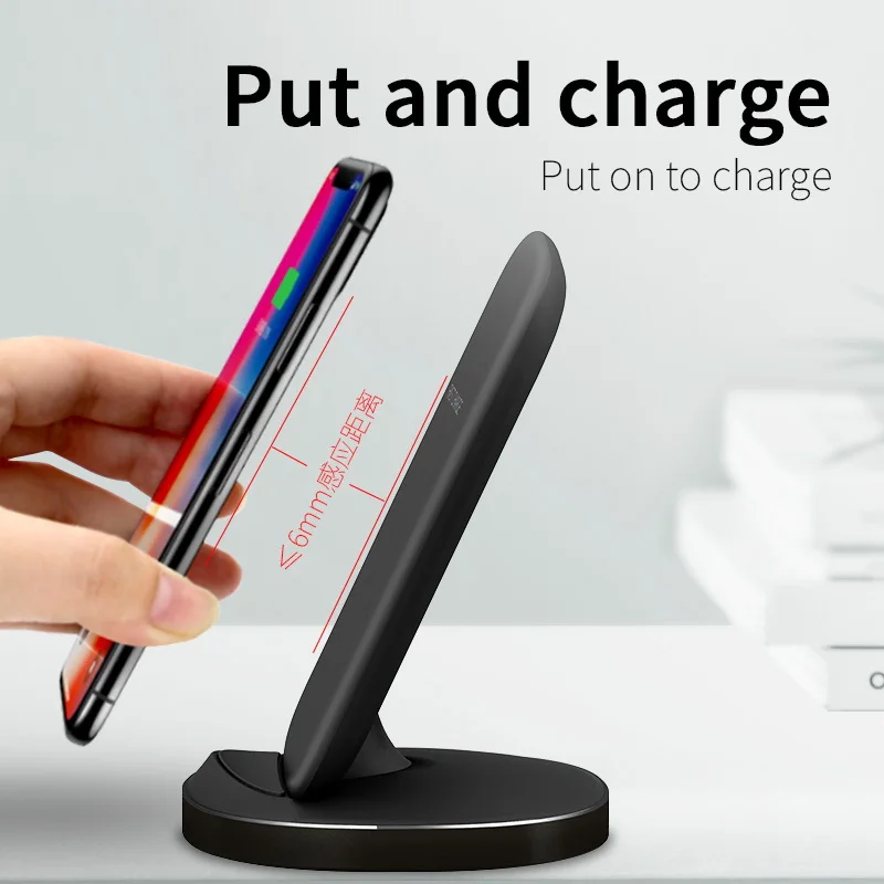 Best selling wireless charger stand fast wireless charger for smartphone