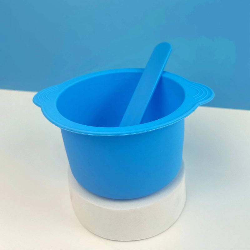 Casual Solid Color Silica Gel Mask Bowl 1 Piece 1 Set