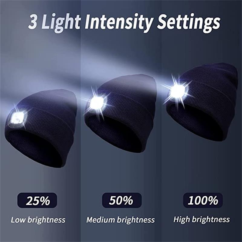 NEW FASHIONABLE LED KNIT HAT