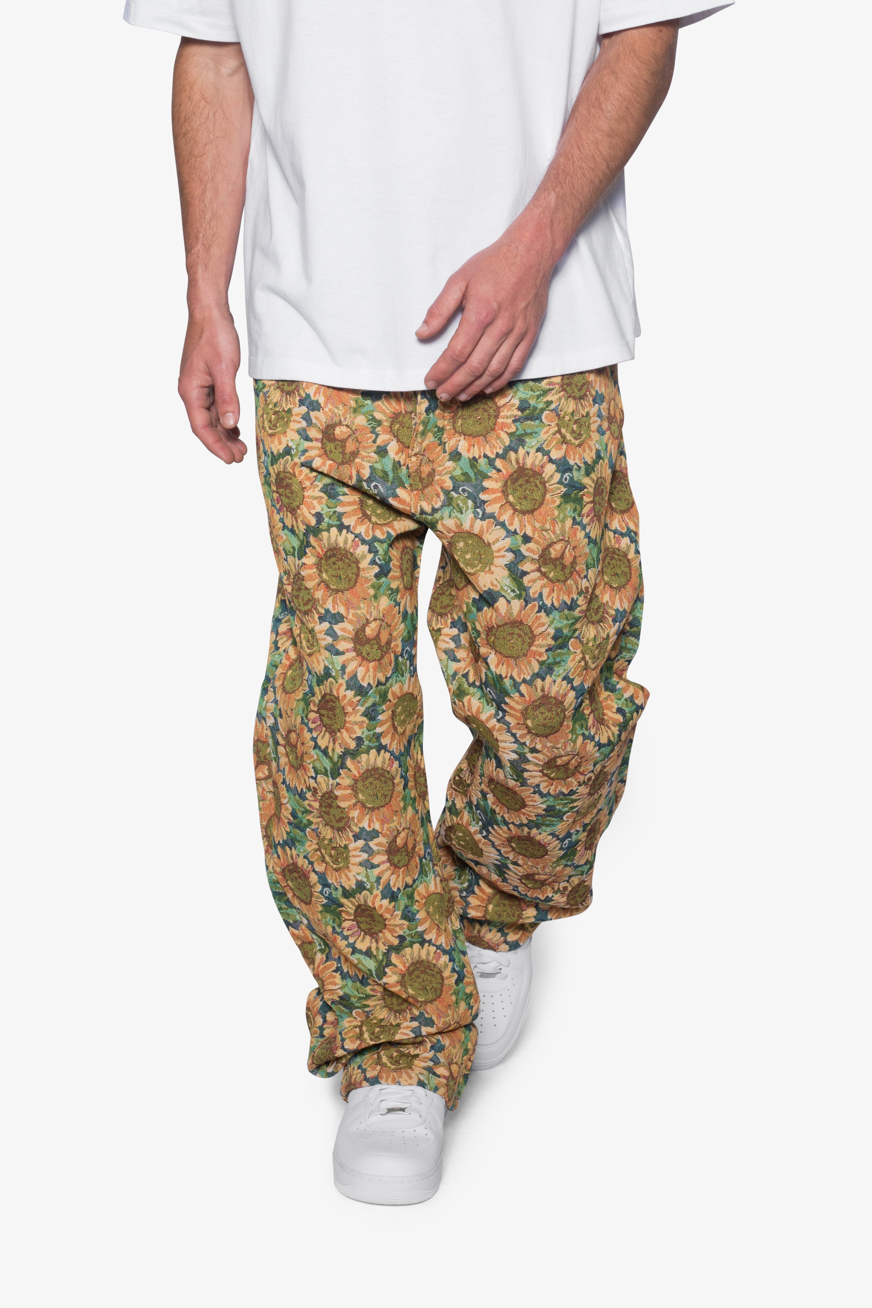 Ultra Baggy Sunflower Pants - Multi