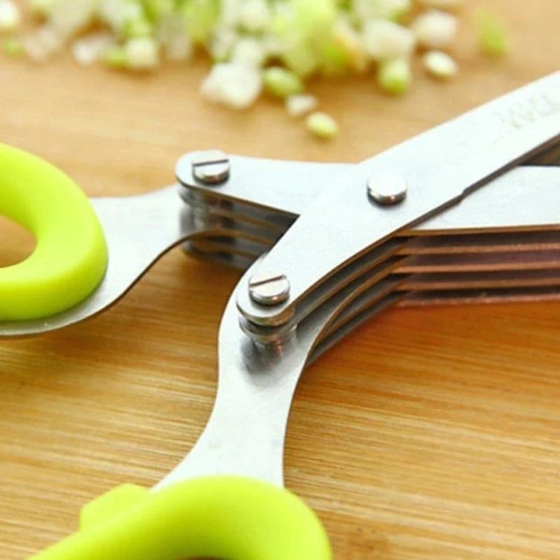 BUY 1 GET 2 FREE🔥5 Blade Kitchen Salad Scissors