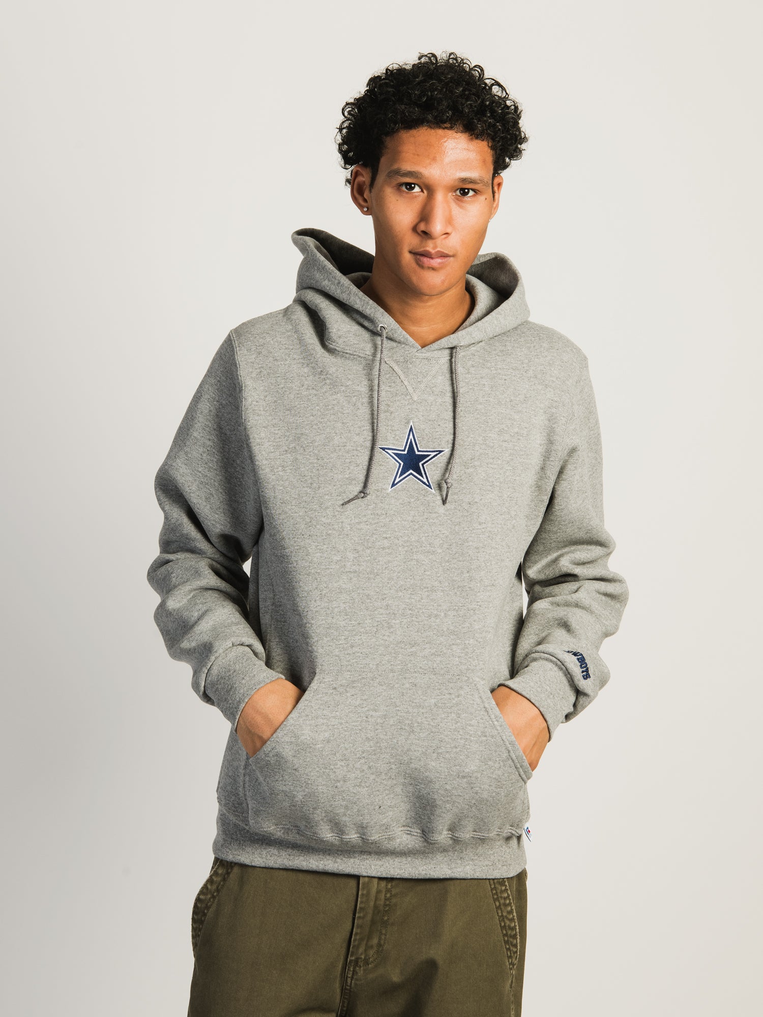 RUSSELL NFL DALLAS COWBOYS CENTER CHEST HOODIE