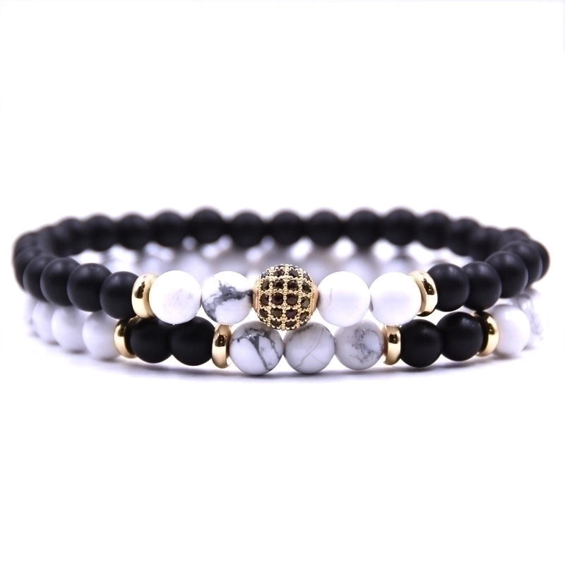 Copper Fashion Geometric Bracelet  (tiger Eye)  Fine Jewelry