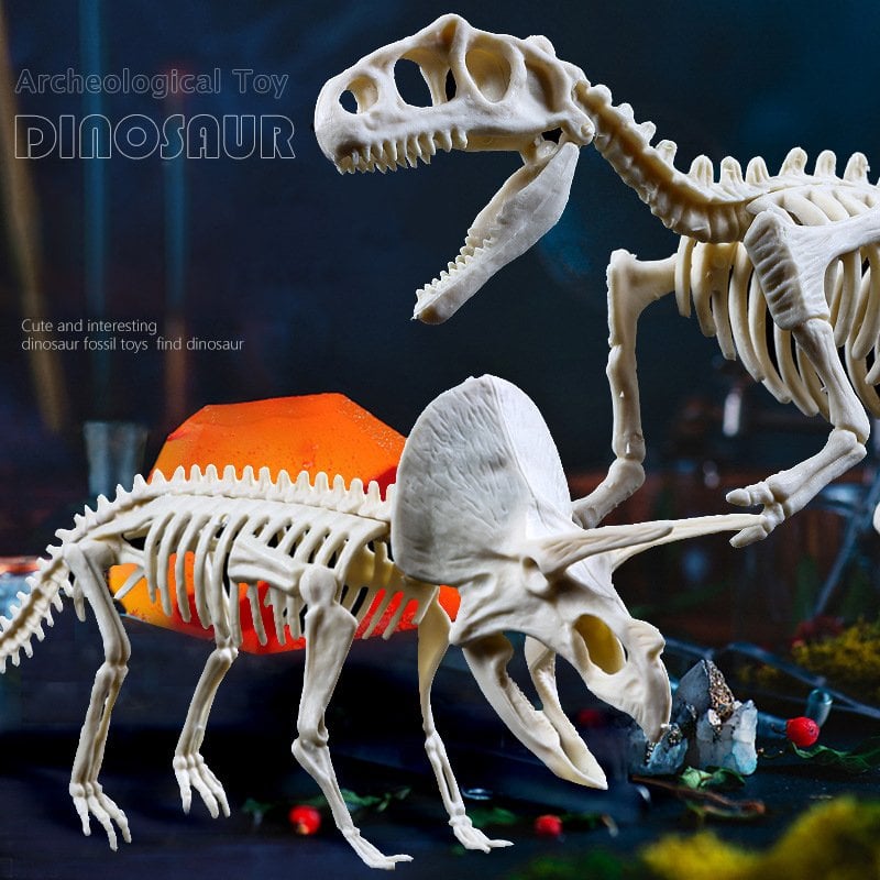 Great Educational Toy for Kids🎁2022 New Arrival Dinosaur Fossil Digging Kit - Get Three Tools For Free🔥