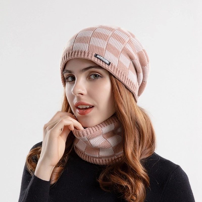 Women's Casual Solid Color Wool Cap