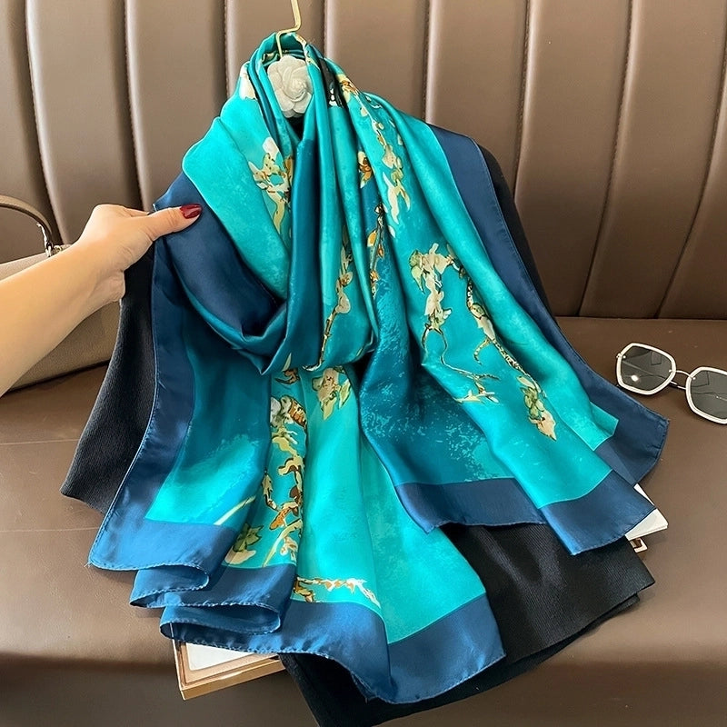 Fashion Silk Scarf (707 Main Color) Nhcj0164-707 Main Color