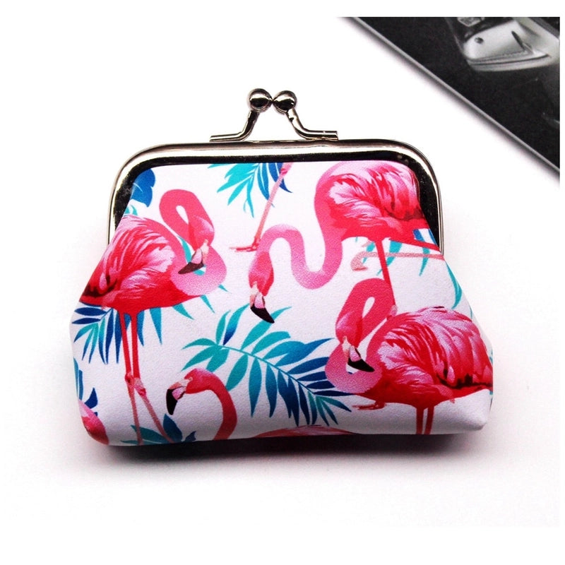 Women's Animal Pu Leather Clasp Frame Coin Purses