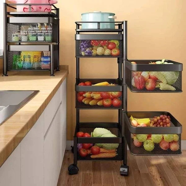 5-tier Multi -fuctional storage rack