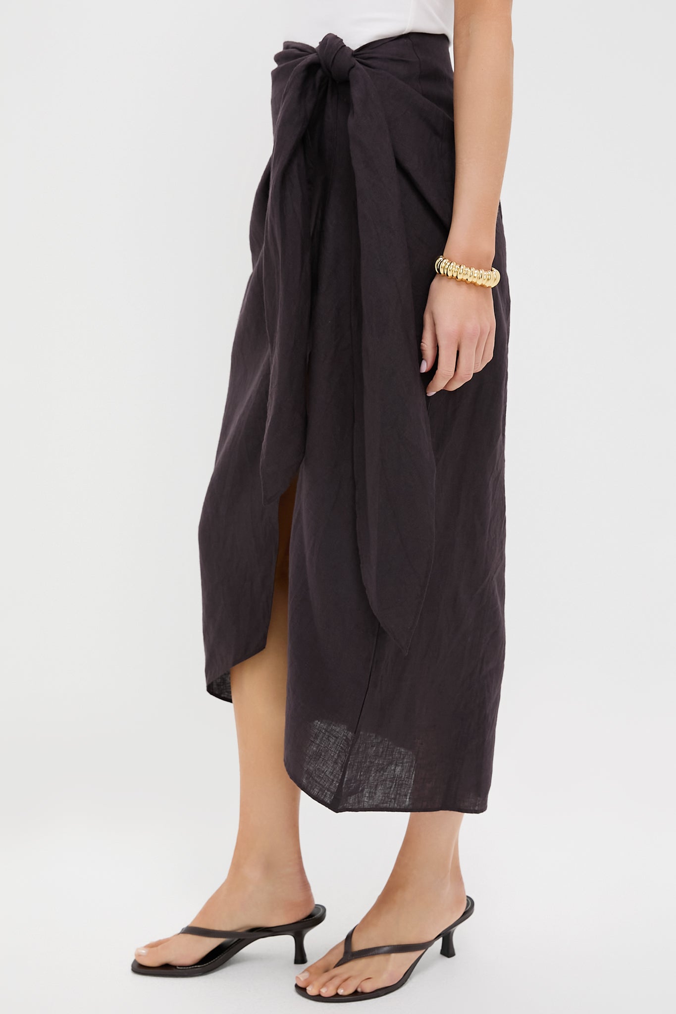 Deep Espresso Lexi Sarong Skirt