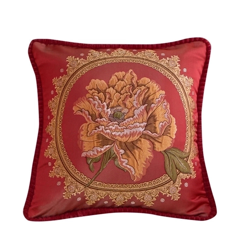 Vacation Flower Polyester Pillow Cases