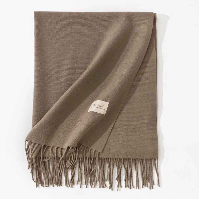 Scarf Winter Warm Windproof Shawl Women's High-end  Women's Cashmere Scarf