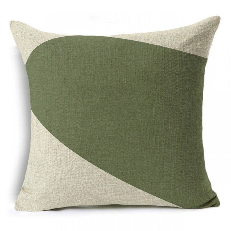 Vacation Plant Linen Pillow Cases