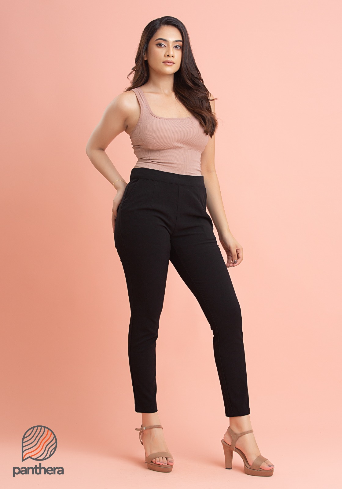 Side Zipper Office Pant