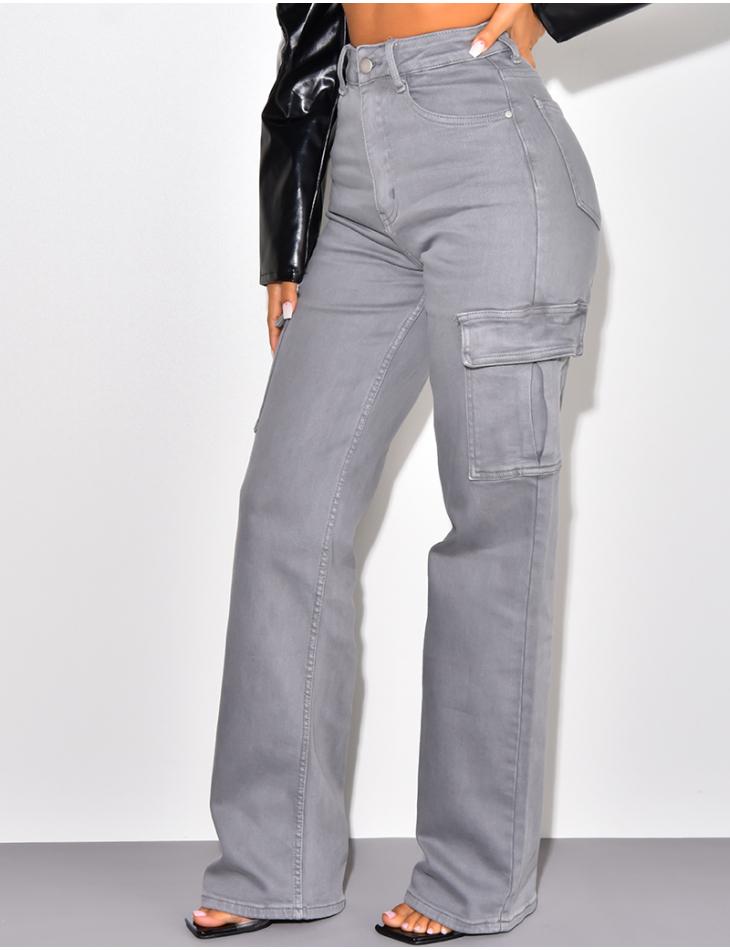 STELLA CARGO PANTS GRAY