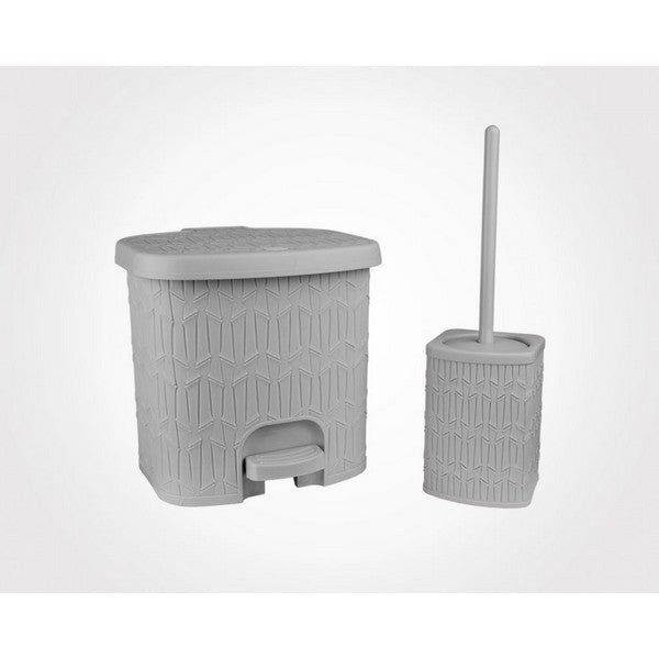 Dustbin & Brush Set