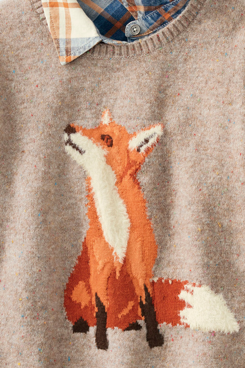 Falling for Foxes Sweater