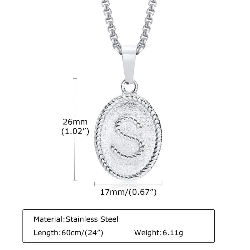 304 Stainless Steel Vintage Style Minimalist Classic Style Plating Letter