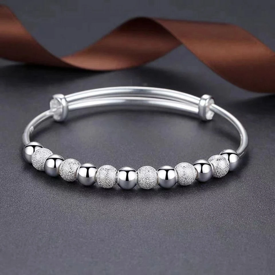 Jewelry charms 925 sterling silver Luxury Beads bracelets Bangles cute for women fashion party wedding jewelry Adjustable