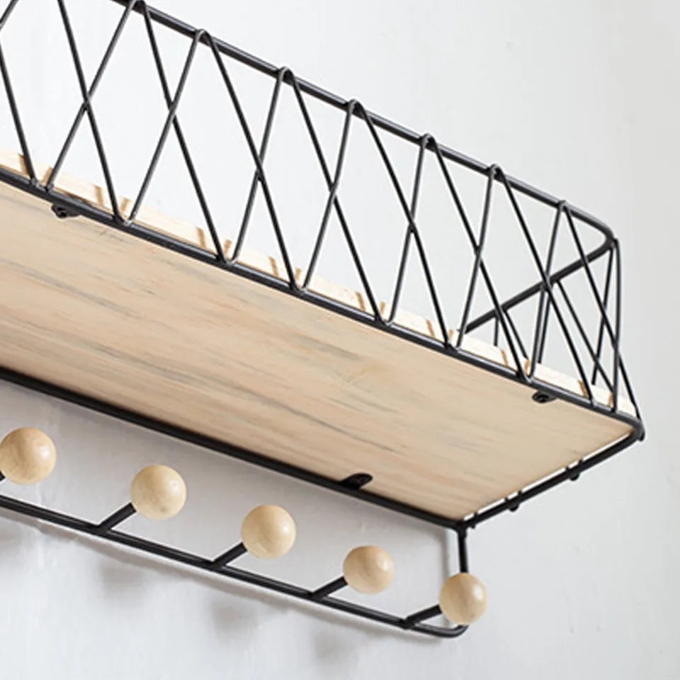 CRISS-CROSS WALL UTILITY SHELF