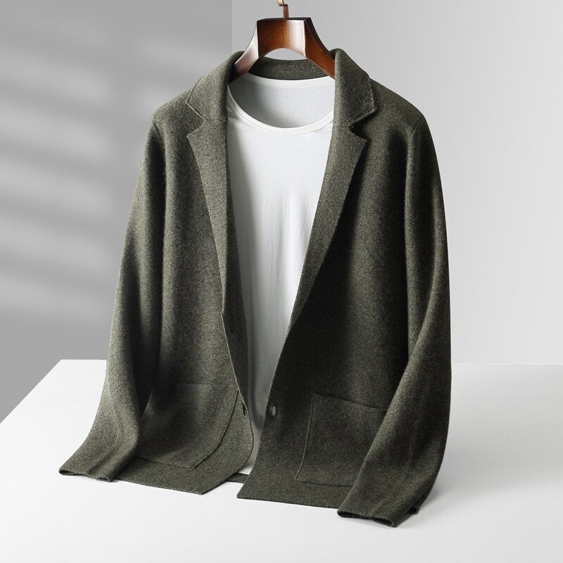 Angelo Rossi Merino Wool Cardigan