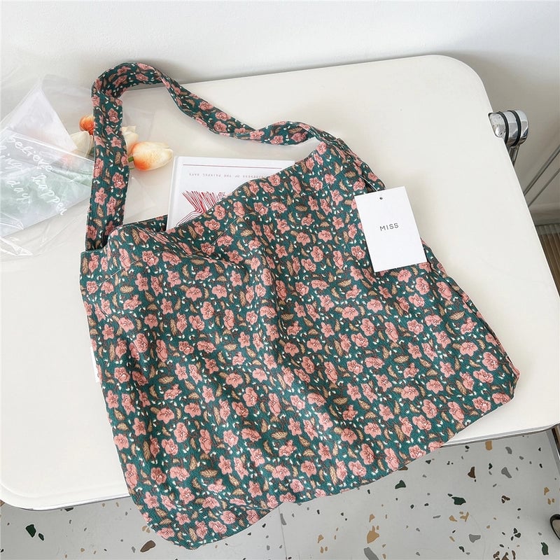 Women's Medium Polyester Flower Leopard Sexy Pillow Shape Open Underarm Bag