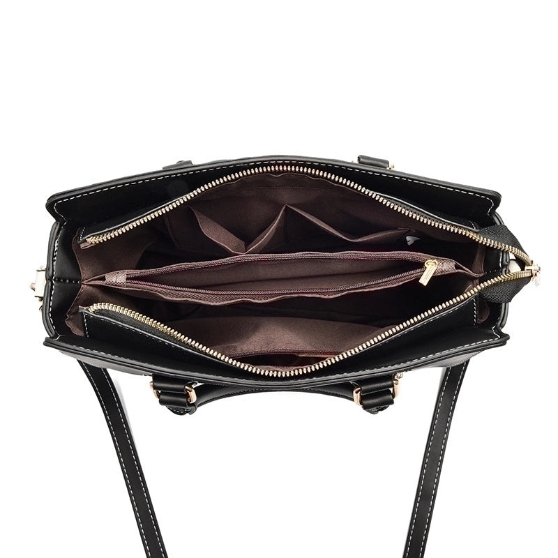 Women's Large All Seasons Pu Leather Vintage Style Handbag