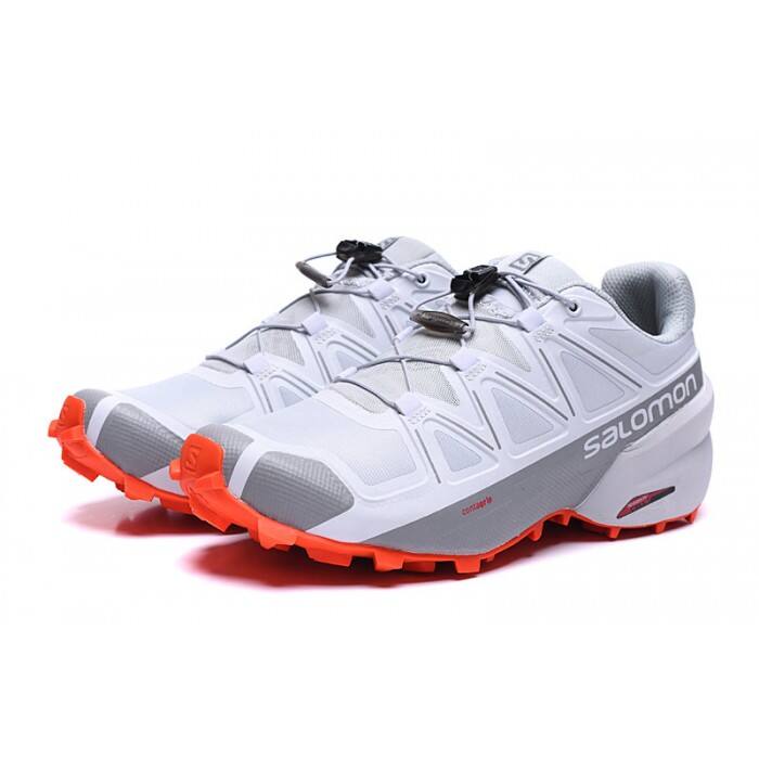 wxl-ZAPATILLAS DE TRAIL RUNNING EN BLANCO GRIS SALOMON SPEEDCROSS 5 GTX