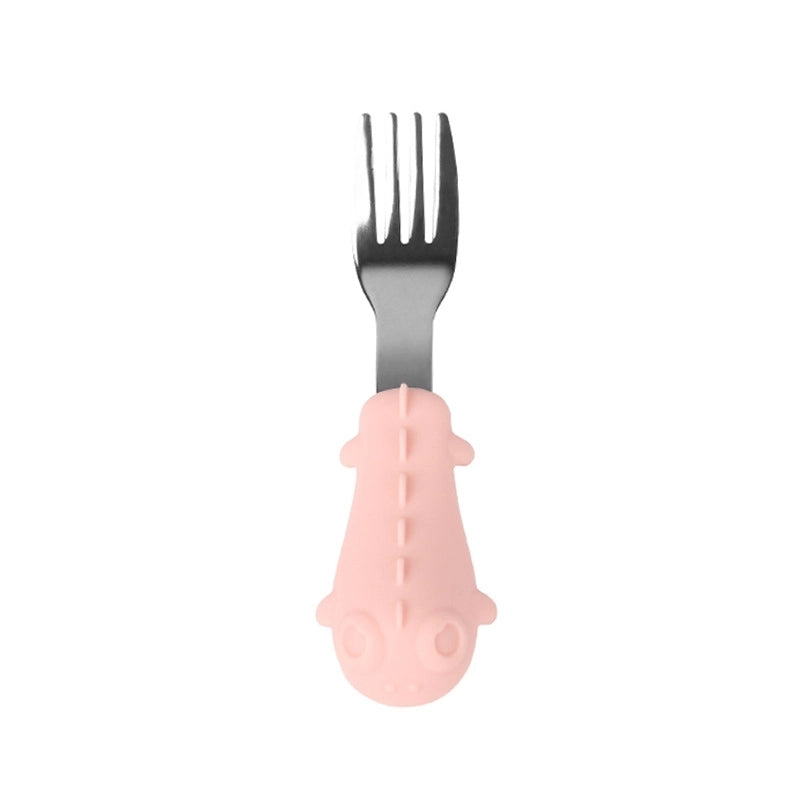 Cute Cartoon Silica Gel Tableware 1 Piece