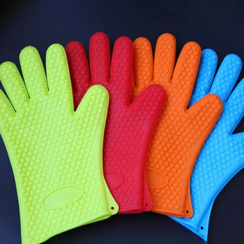 Silicone Kitchen Gloves - Ideal for Cooking