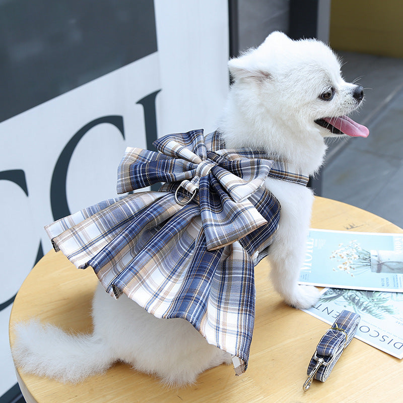 Collar Harness Cute Pet Harnesses With Breast Straps