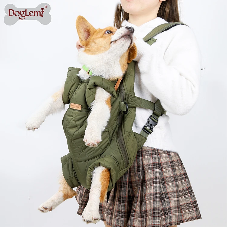 Winter cozy portable travel pet bag carrier backpack .Comfort warm backpack dog supplies