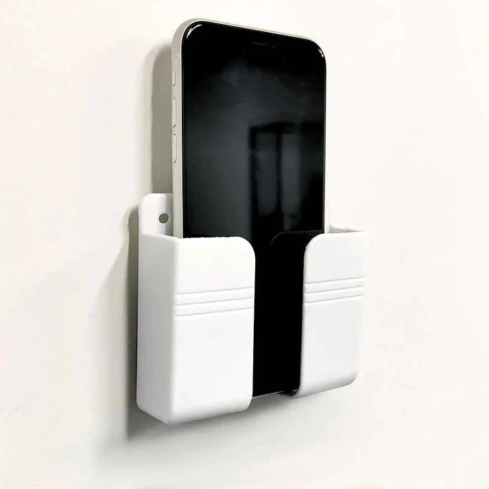 Pack Of Two Mobile Charging Holder Wall Mounted