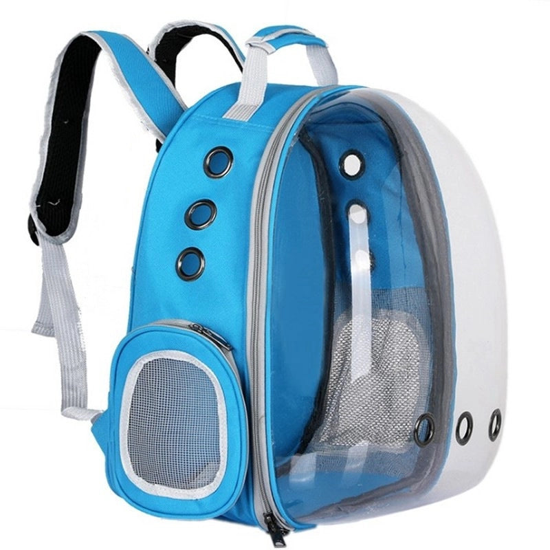 Minimalist PVC Oxford Cloth Solid Color Pets Backpack