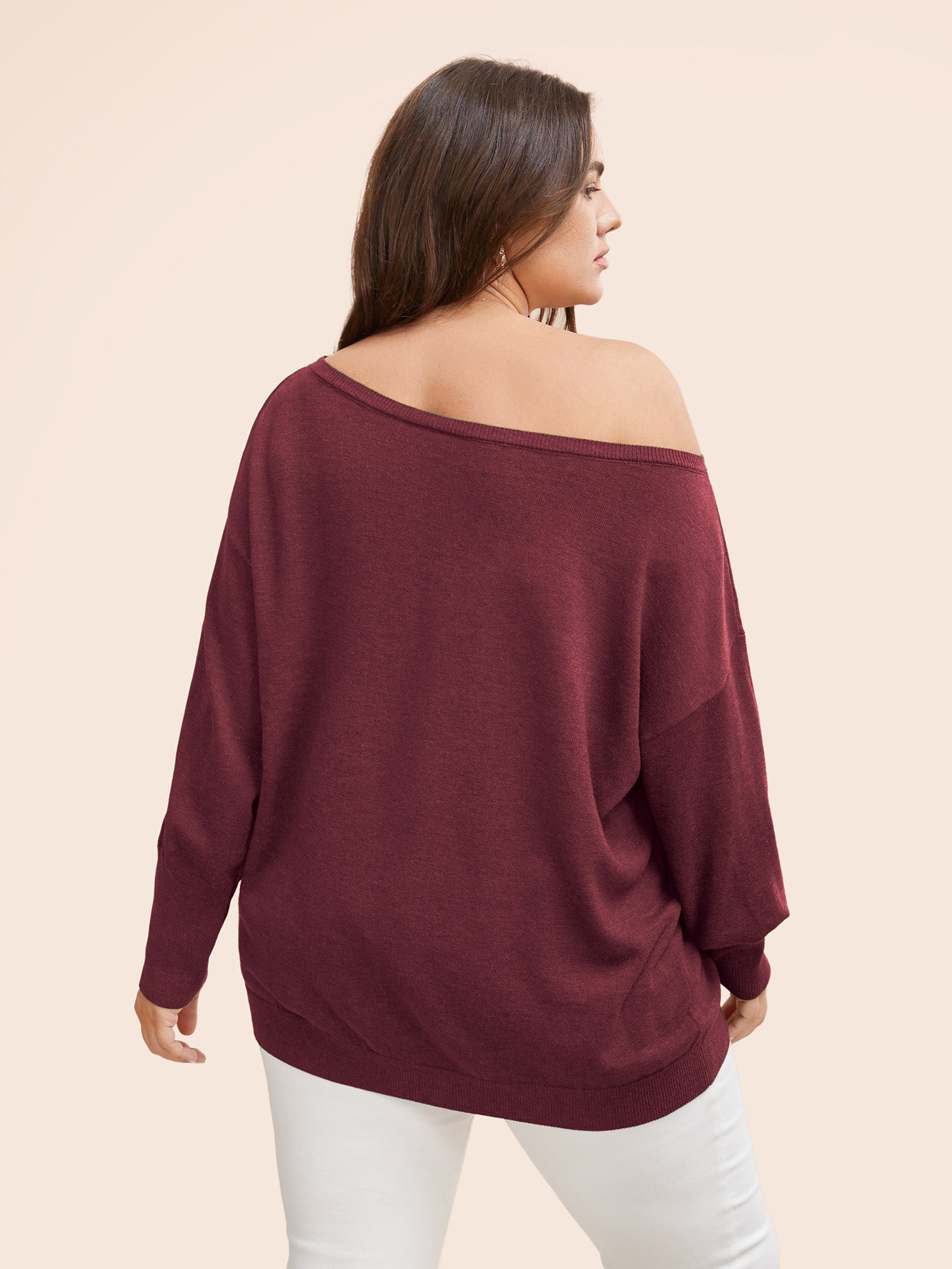 Supersoft Essentials Boat Neck Drop Shoulder Pullover