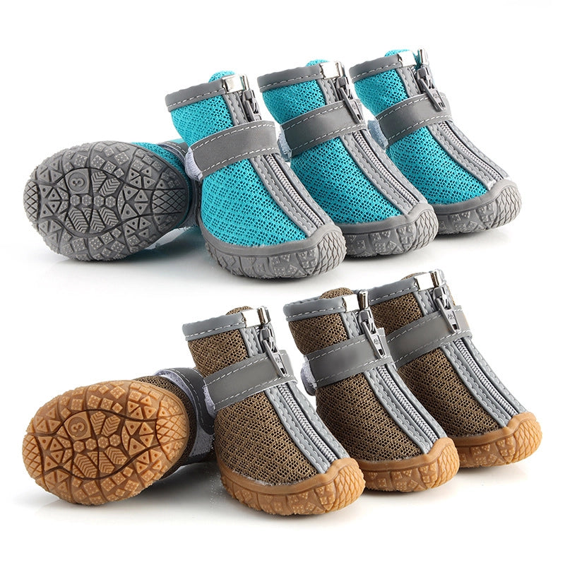 Casual Polyester Solid Color Pet Shoes