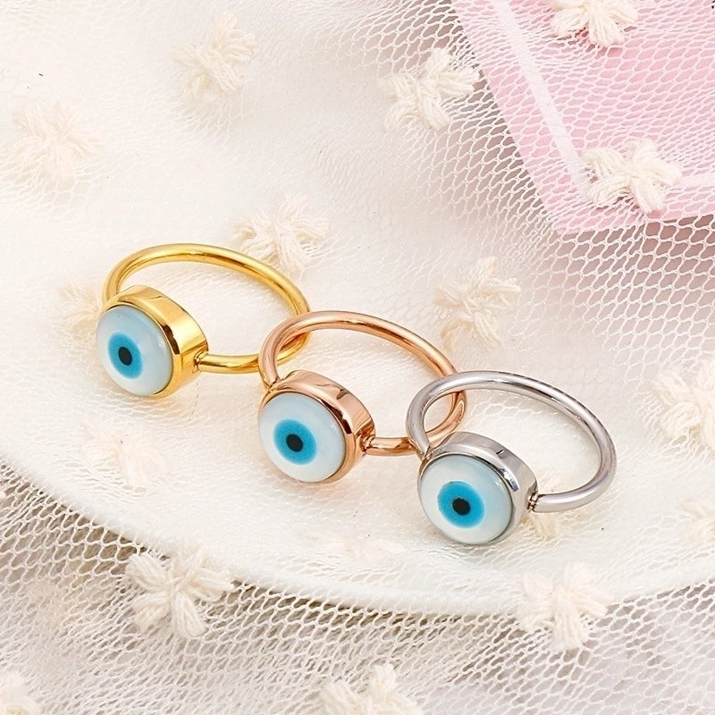 Stainless Steel 18K Gold Plated Fashion Geometric No Inlaid