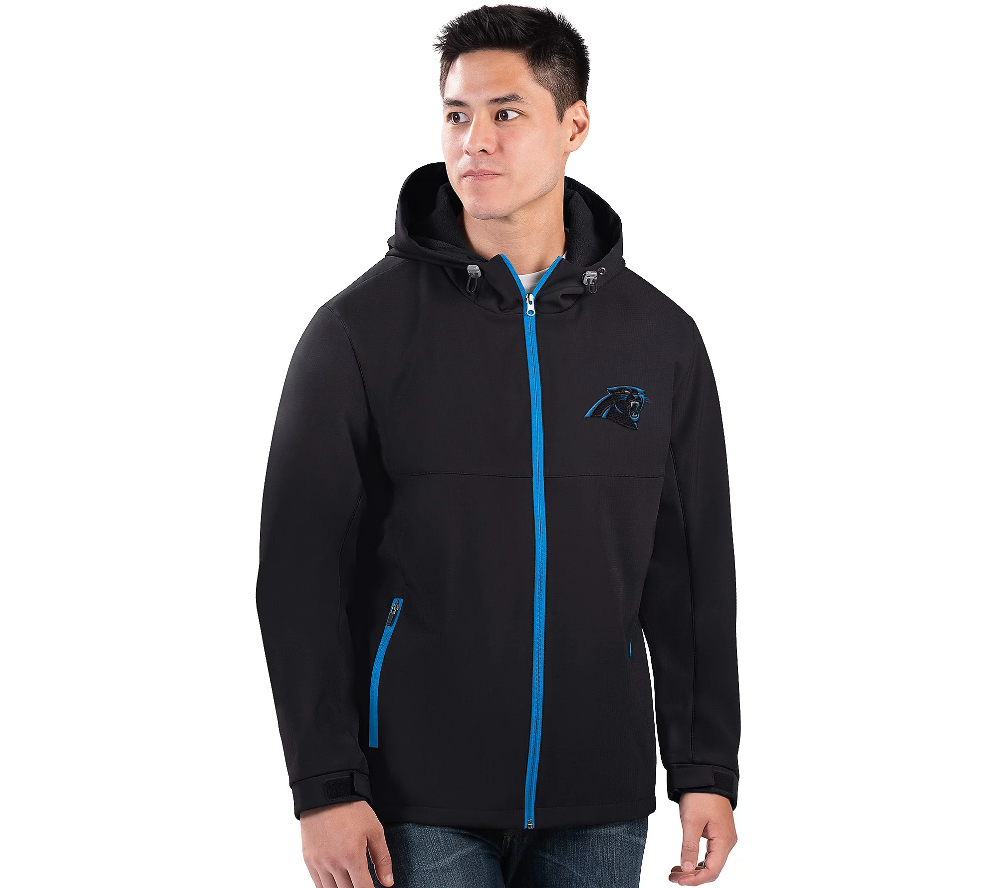 Last day of clearance!!💝Buy 2 Get 2 Free✨NFL Men's Microfleece Soft Shell Hooded Jacket