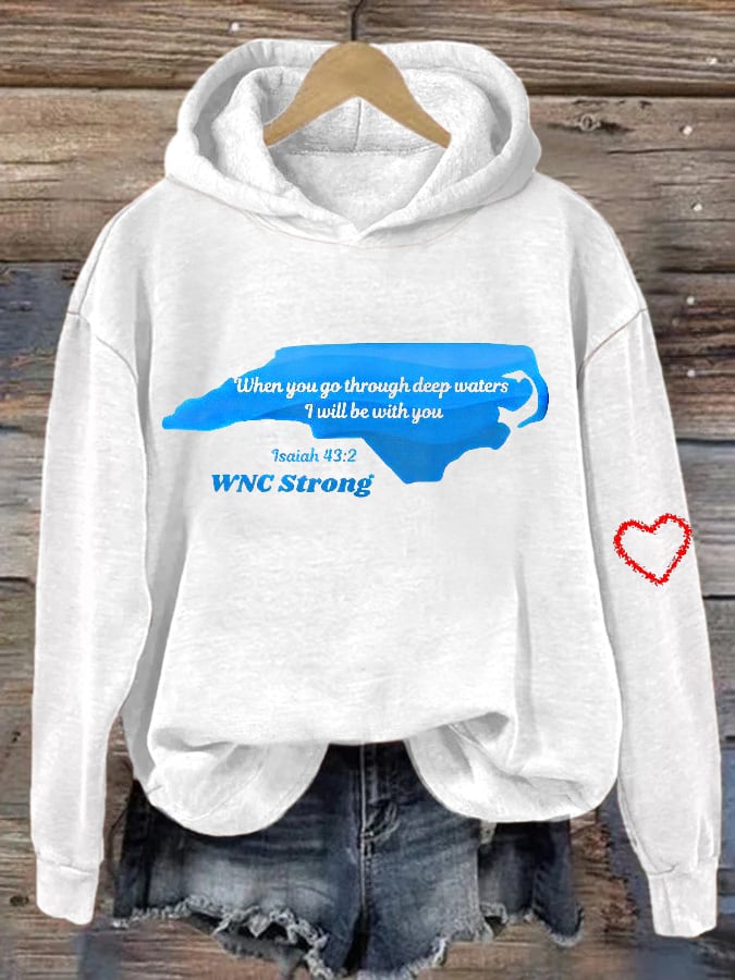 Women's North Carolina Wnc Strong Hoodie